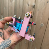 Pink & Blue Shimmer Bulldog Power Liner