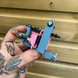 Muted Blue & Pink Bulldog Power Liner