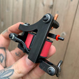 Distressed Black & Red J-Frame Power Liner