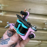 Pink & Black Candy Bulldog Power Liner