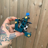 Teal & Gold Checker V20 Liner