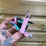 Pink & Black Candy Bulldog Power Liner