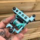 Sea Foam Sparkle Drilled Bulldog Power Liner