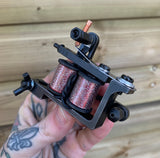 Distressed Black & Glitter Bulldog Power Liner