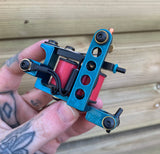 Teal & Red Drilled Bulldog Power Liner