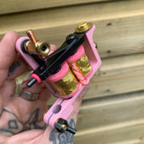 Pink Gold Leaf Bulldog Power Liner